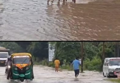 নিম্নচাপের জেরে টানা বৃষ্টি  দুর্গাপুরের একাধিক জায়গা জলমগ্ন, গাড়ি চলাচল ব্যহত, দুর্ভোগ