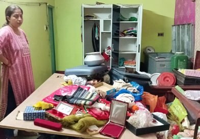 কাঁকসা থানা সংলগ্ন এলাকায় আবারও চুরি  বন্ধ বাড়ির দরজার তালা ভেঙে লুঠপাট