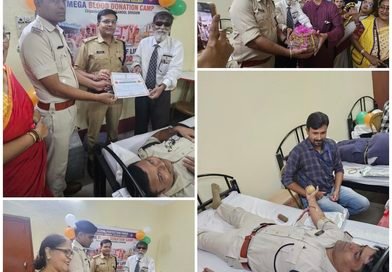RPF स्थापना दिवस पर मेगा रक्तदान शिविर