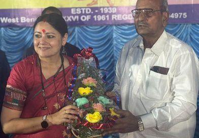 Burnpur शिवस्थान महावीर दल सेंट्रल अखाड़ा द्वारा पगड़ी वितरण