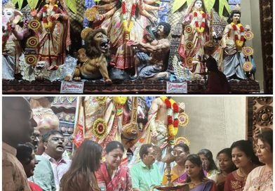 Durgapur : बेकार चीजों से तैयार हुआ आकर्षक दुर्गा पूजा मंडप