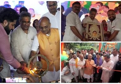 कुल्टी में नेताजी सुभाषचंद्र बोस सेवा केंद्र का उद्घाटन करने पहुंचे भाजपा के राष्ट्रीय महासचिव सुनील बंसल