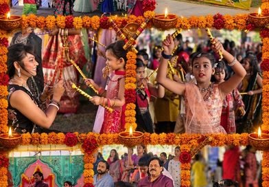 আসানসোল নর্থ পয়েন্ট স্কুলে ডান্ডিয়া উৎসবের সাথে নবরাত্রি উদযাপন