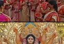 আসানসোল জুড়ে বিজয়া দশমীতে সিঁদুর খেলায় মাতলেন মহিলারা, উমার বিদায়বেলায় আনন্দের মাঝে বিষাদের সুর