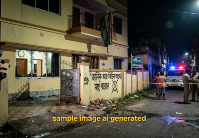 Asansol में तृणमूल नेता के आवास पर हमला ! पुलिस ने संभाली स्थिति